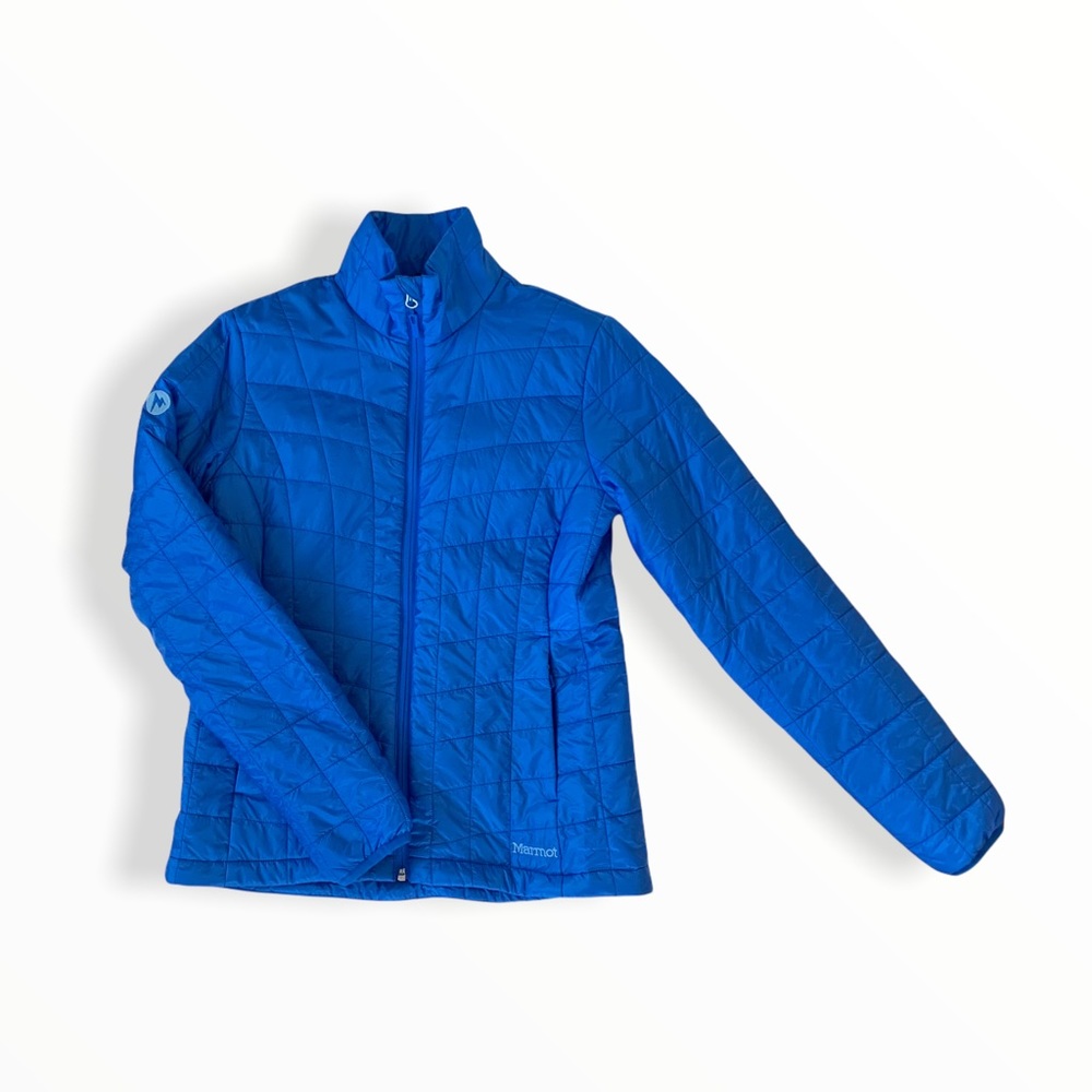 NWT Marmot Women's Blue Slim Fit Puffer Jacket